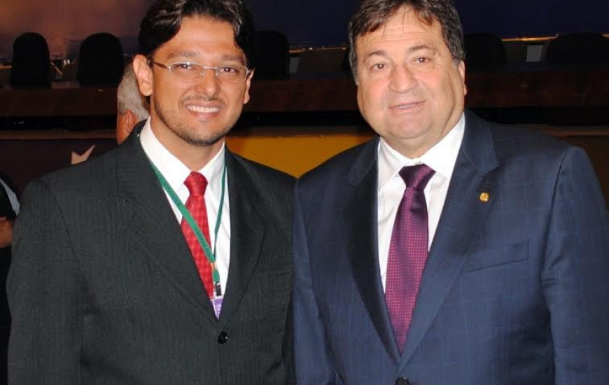 Halum e o presidente do PRB de Araguaína