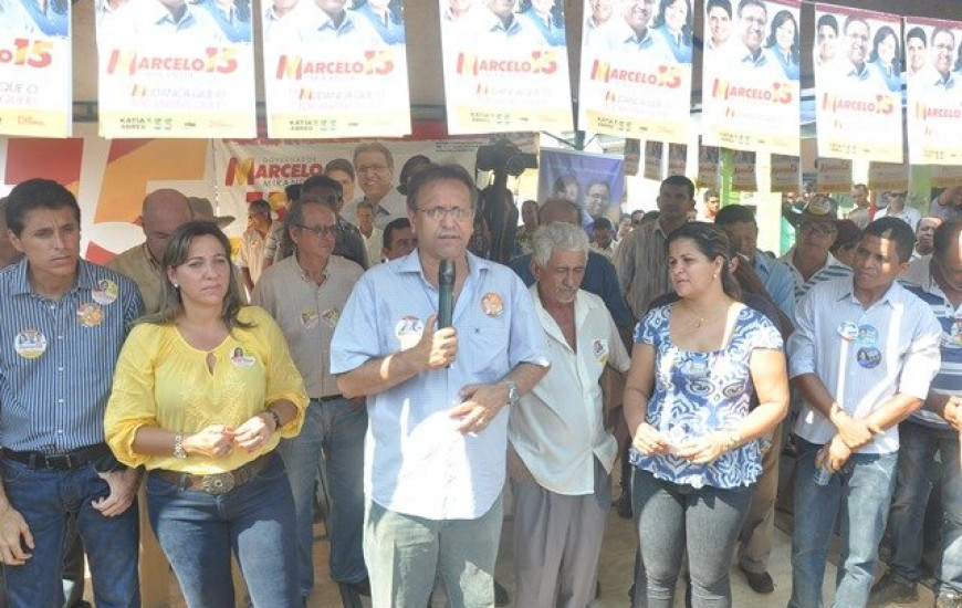 Candidato Marcelo Miranda em Araguacema