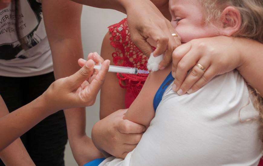 Apenas 53% das crianças foram imunizadas