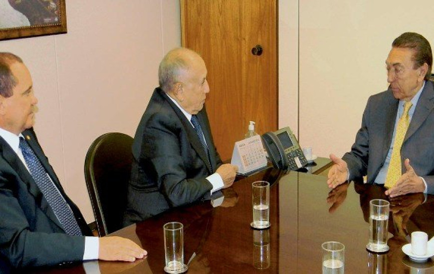 Siqueira Campos e ministro Lobão