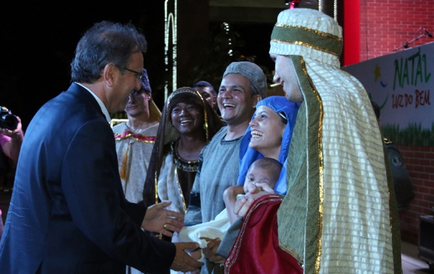 Governador abriu oficialmente a programação de Natal