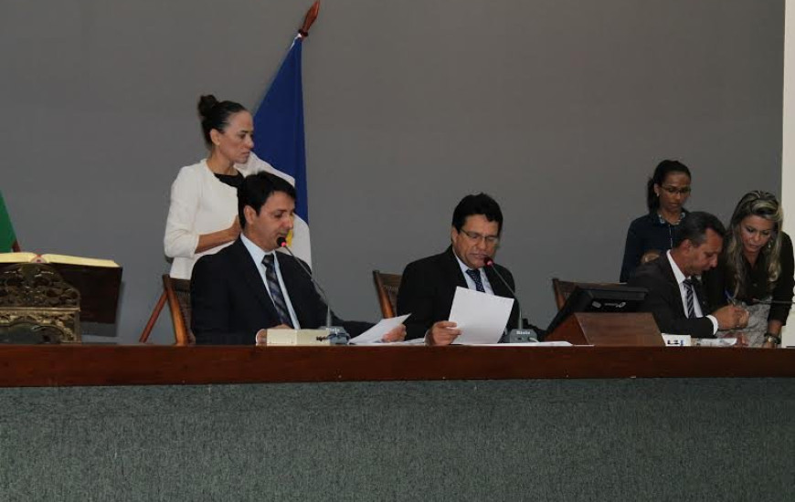 Osires Damaso, presidente em exercício da AL