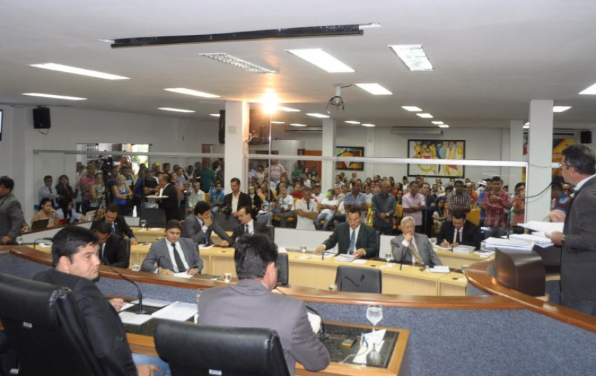 Câmara de Palmas nesta terça-feira, 15