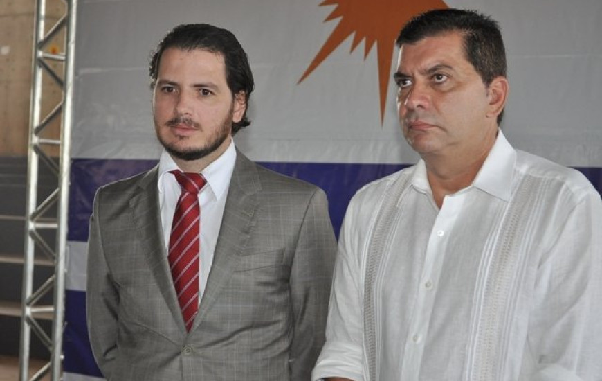 Públio Borges e o prefeito Carlos Amastha