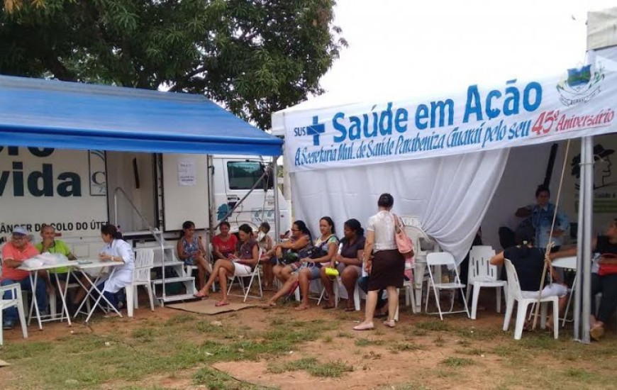 Ações acontecem durante aniversário da cidade