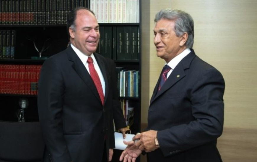 Osvaldo Reis, com Fernando Bezerra