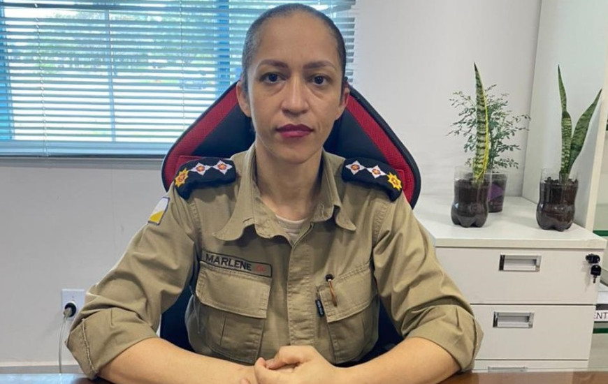 Major Marlene Alves Borges Machado.