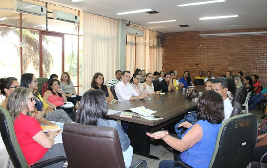 Setas recebeu mais de 30 servidores do município de Palmas para debaterem 