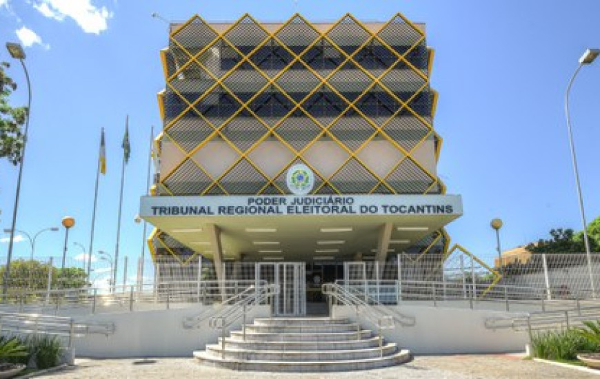 Sede do Tribunal Regional Eleitoral do Tocantins (TRE-TO), em Palmas