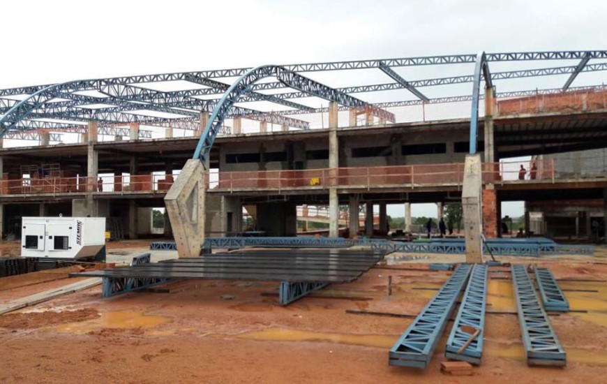 Obras do Hospital Geral de Gurupi