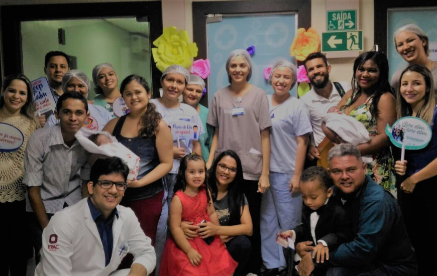 Alta de bebês em UTI é celebrada em Palmas