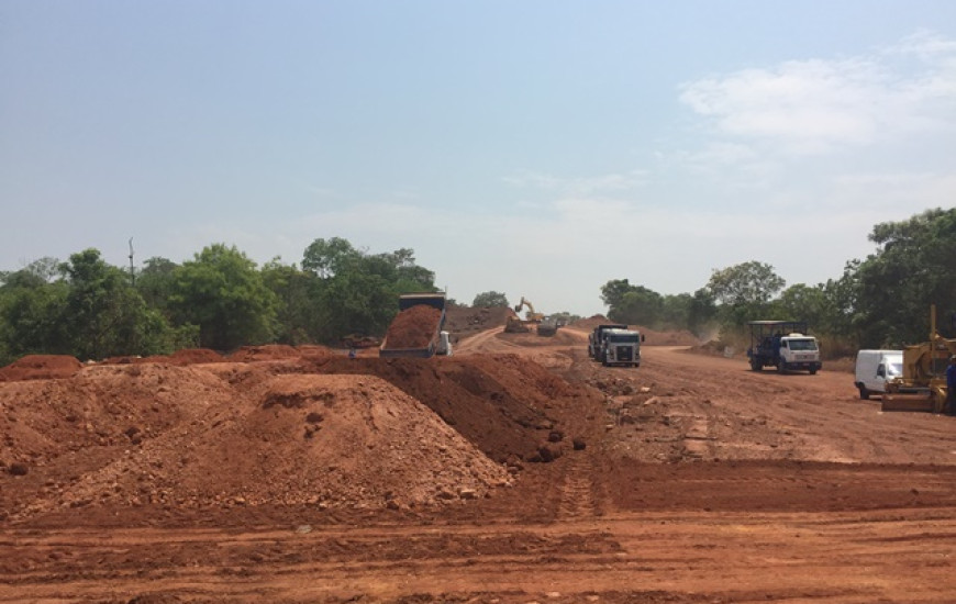 Obras iniciam sentido Paraíso a Chapada