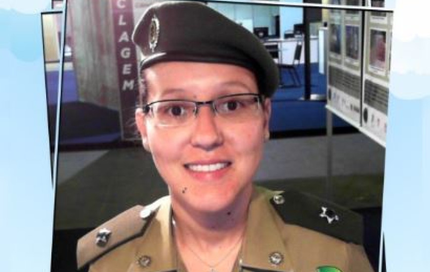 Liane Moura é primeiro Tenente do Exército 