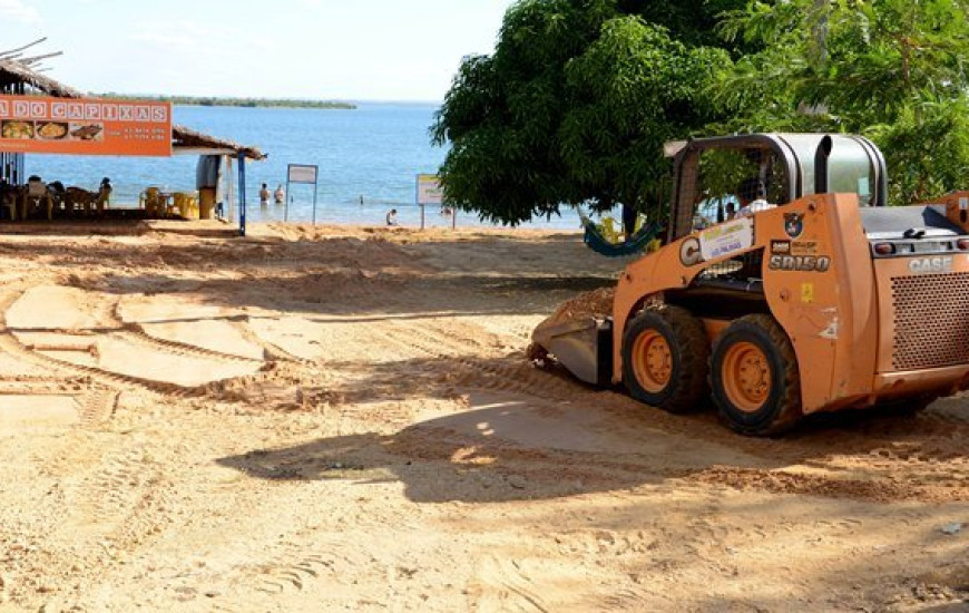 Serviços são realizados na Praia do Caju