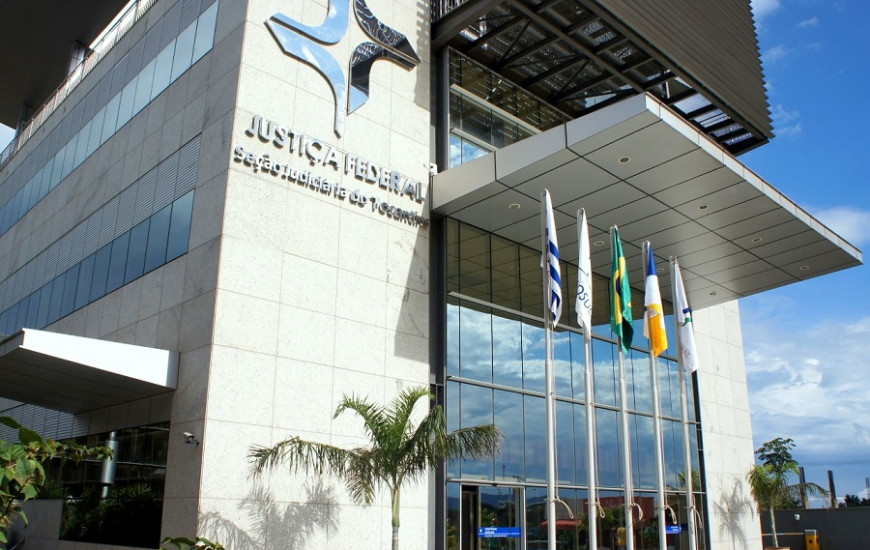 Sede da Justiça Federal em Palmas - TO
