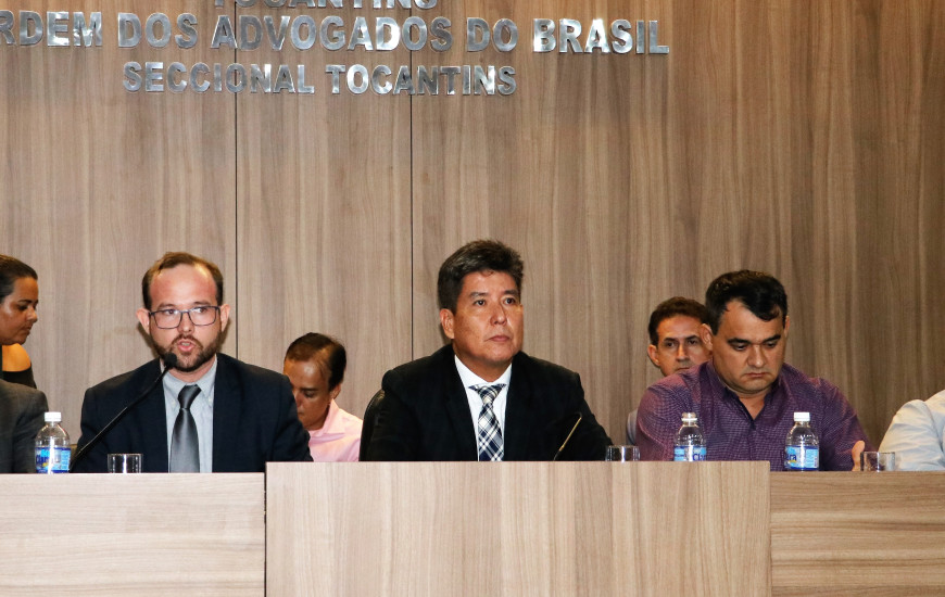 OAB e entidades reúnem a imprensa em Palmas