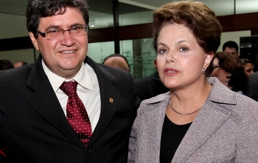 Coimbra e a presidente Dilma