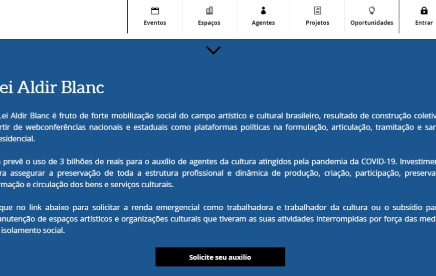 Portal para solicitações.