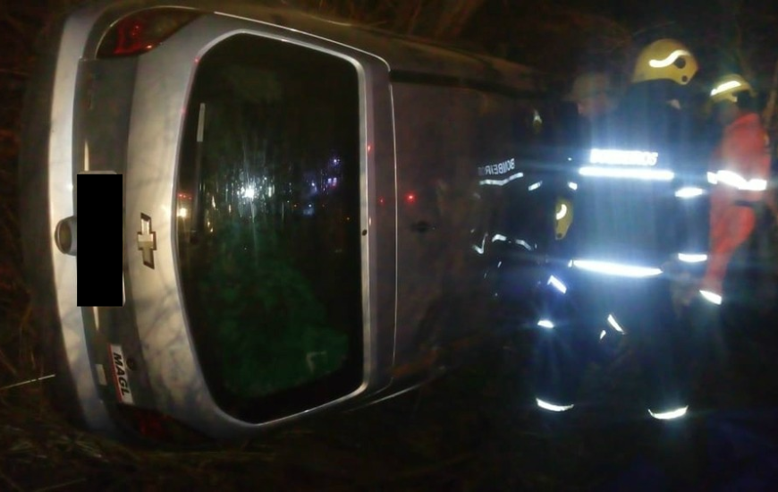Idoso falece após veículo capotar em Araguaína