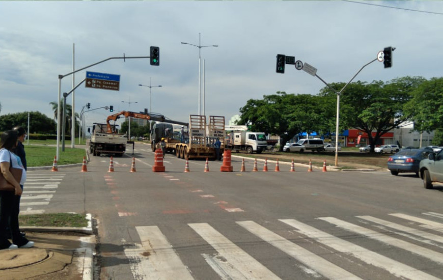 É importante que os condutores estejam atentos e reduzam a velocidade.