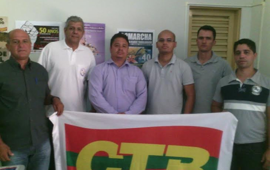 Representantos do Simoeto na CTB, em Palmas