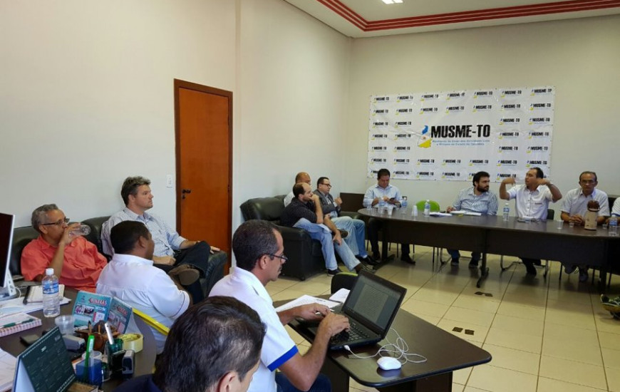 Reunião do Musme em Palmas