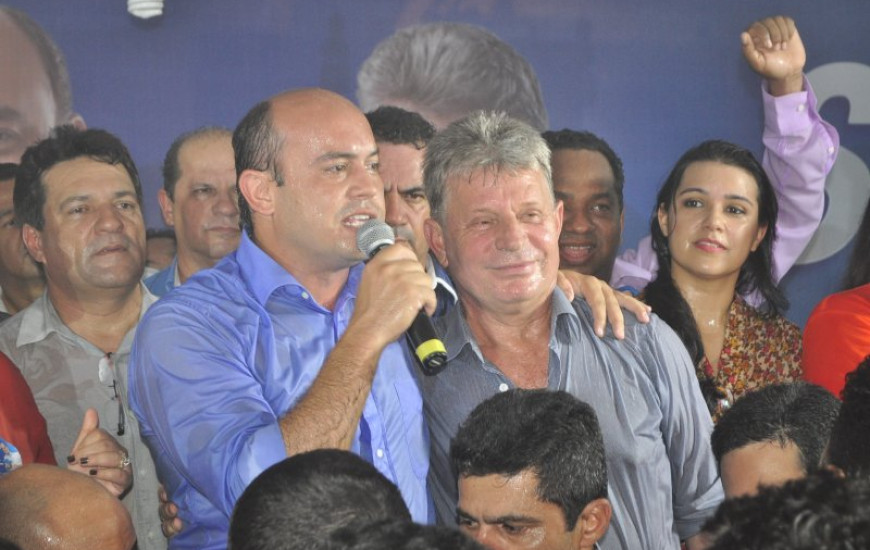 Sandoval e Agnolin, no início da campanha de 2014