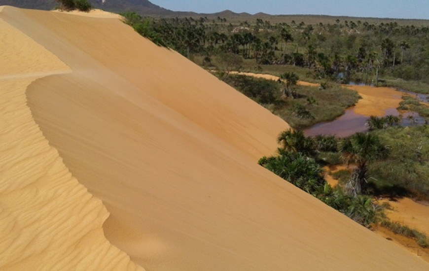 Dunas do Parque Estadual do Jalapão estão entre atrativos