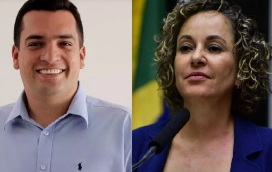Candidatos a prefeito de Gurupi, Gutierres Torquato e Josi Nunes.