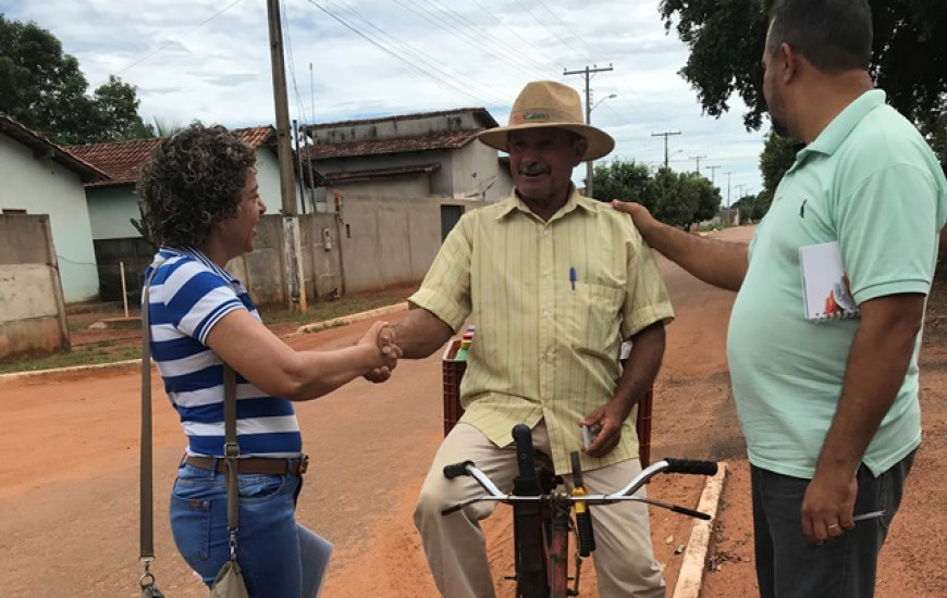 Deputada percorre municípios do Tocantins