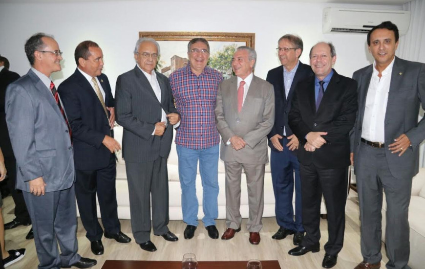 Prefeitos do Tocantins se reúnem com o presidente