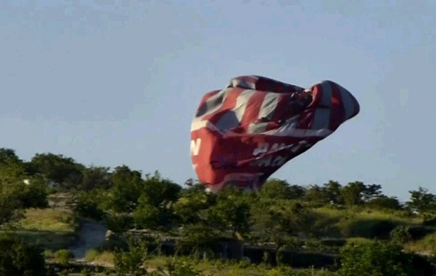 Acidente na Capadócia