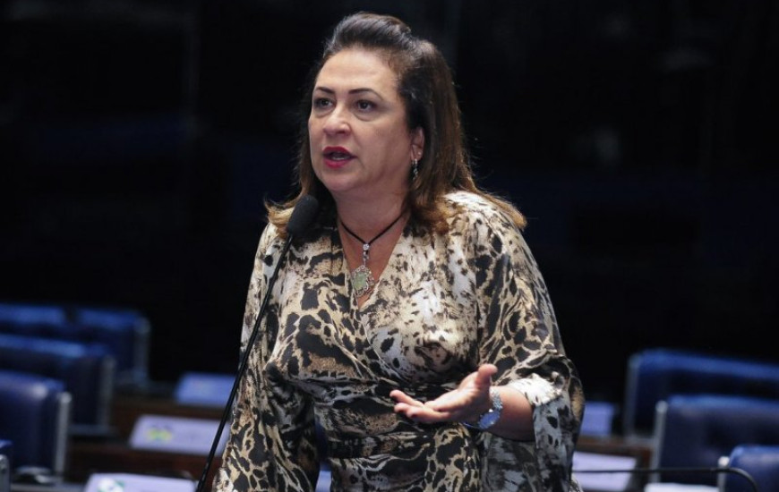 Senadora Kátia Abreu defende Dilma