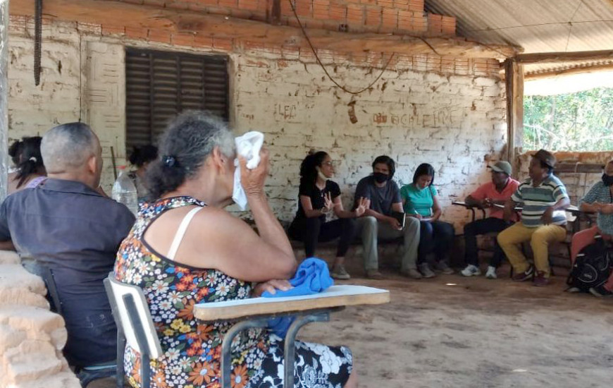 Comunidades Barra da Aroeira e Boa Esperança foram ouvidas pelos técnicos 