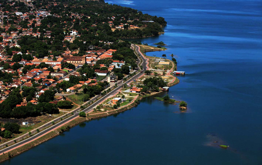 Vista aérea de Porto Nacional