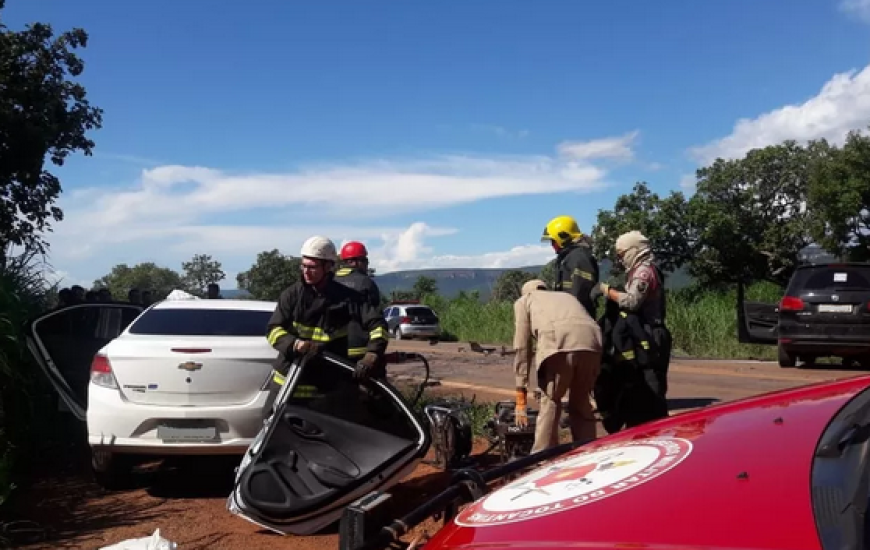 O acidente ocorreu na TO-010, na saída para Lajeado