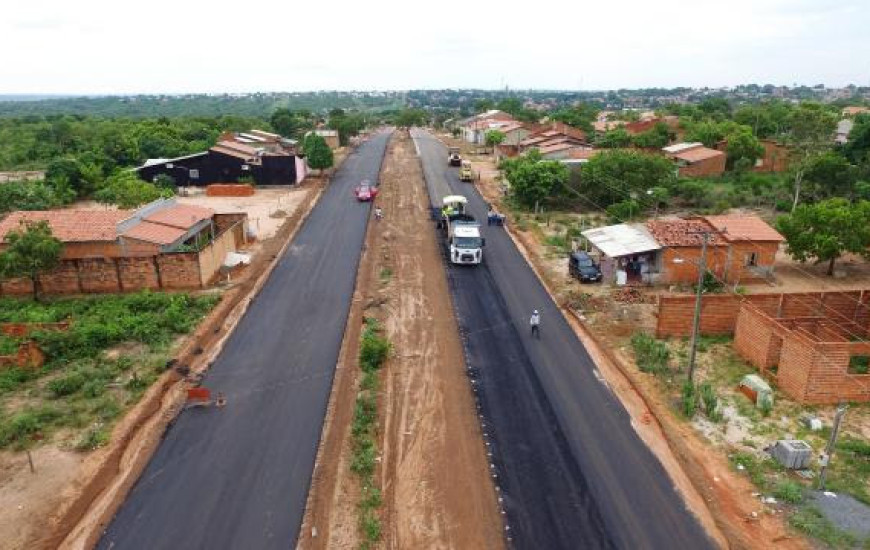Pavimentação de ruas e avenidas do setor Araguaína Sul