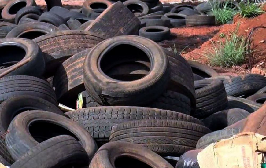 Empresa descartava e queimava pneus em lixão de Araguaína