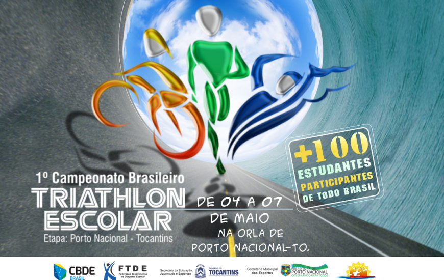 Porto Nacional sediará triathlon escolar