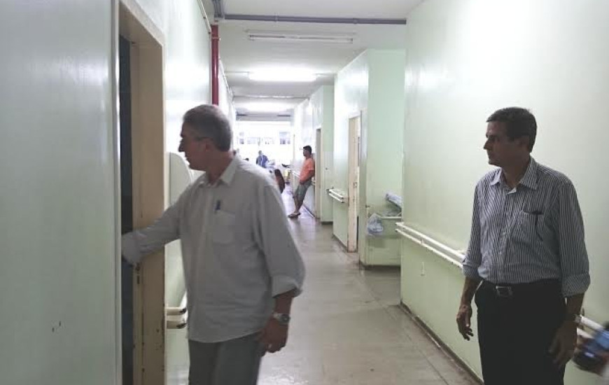 Bonilha visitou hospitais do estado neste domingo