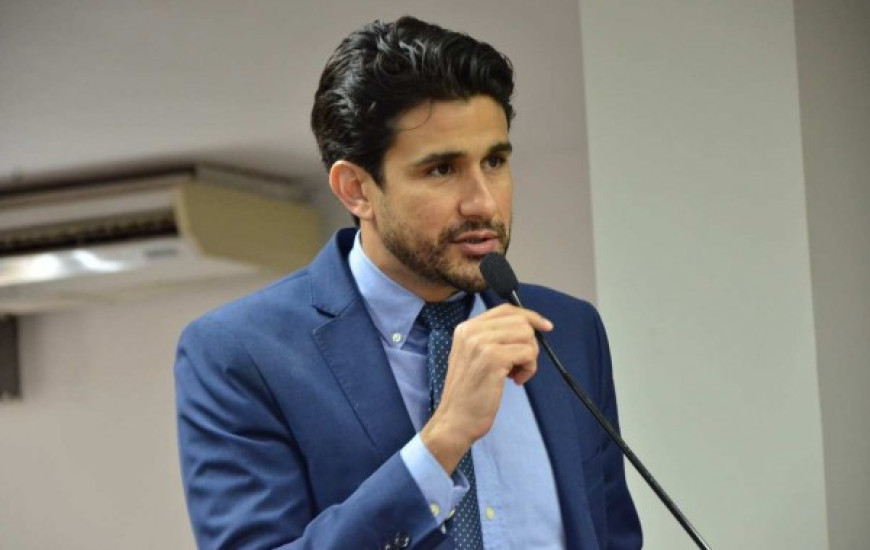 Candidato a prefeito de Palmas, Tiago Andrino (PSB).