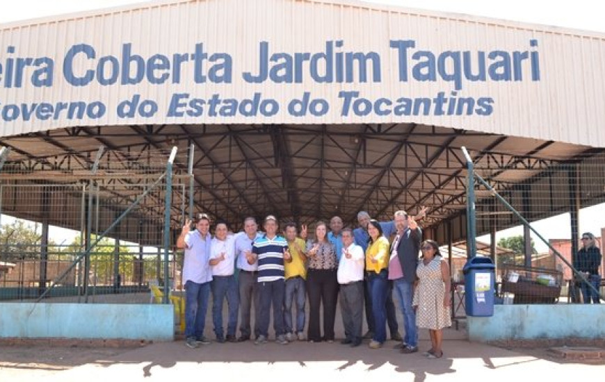 Grupo visitou o local no Taquari