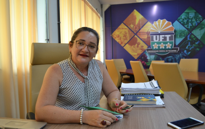 Vice-reitora da UFT explica que o serviço de colação será gratuito