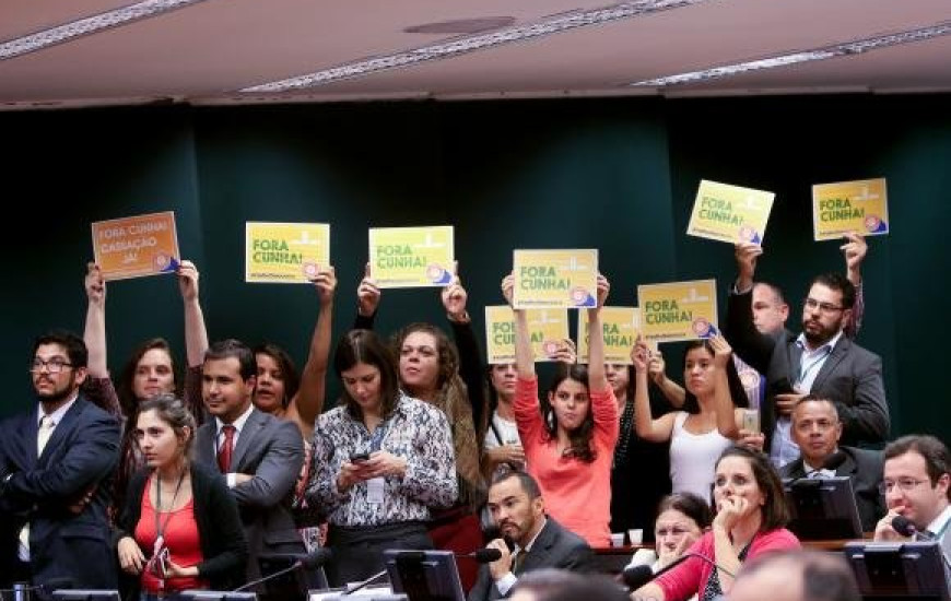 Votação aprovou pedido de cassação de Cunha
