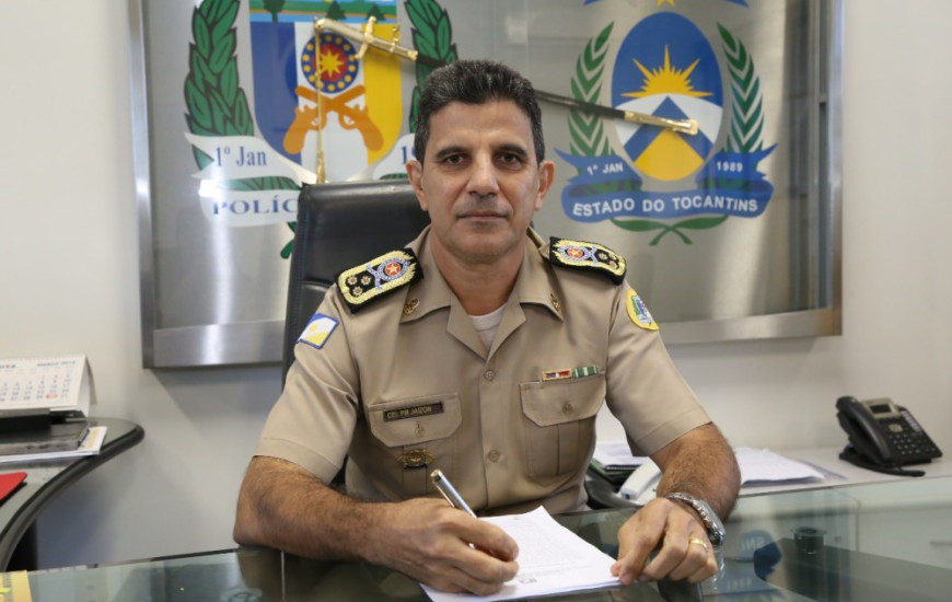 Coronel da PMTO Jaizon Veras Barbosa