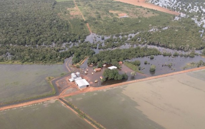 Inundações afetaram lavouras em várias cidades do Tocantins