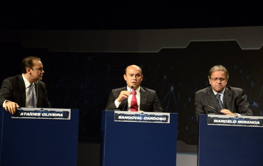 Debate reuniu candidatos a governo