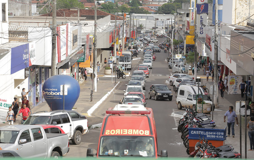 Carreata foi realizada no centro de Araguaína