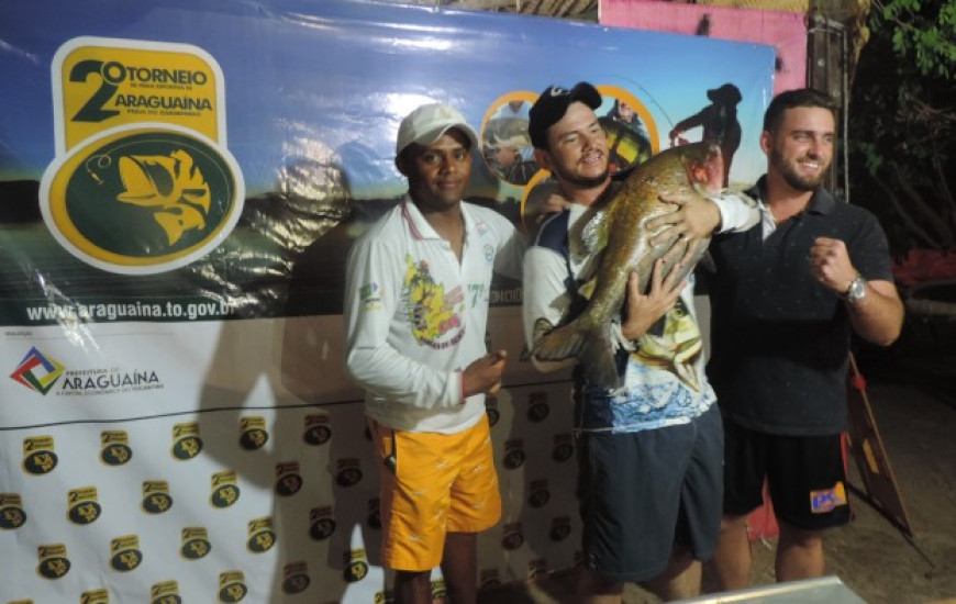 Equipe vence pela segunda vez em torneio de pesca