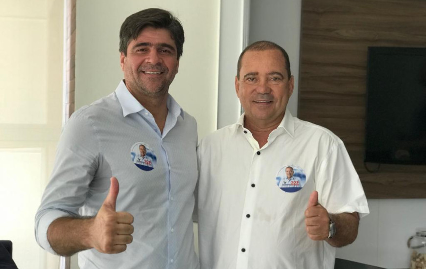 Paulo Antônio esteve em Palmas nesta sexta-feira, onde anunciou apoio ao senador